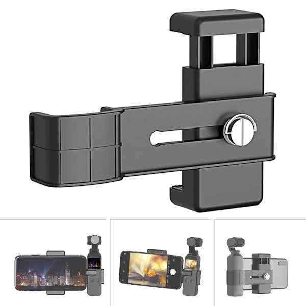 DJI Osmo Pocket 2 / Pocket AGDY30 puhelimen pidike pidike Black