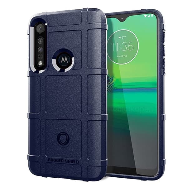 Robust Shield case - Motorola Moto G8 Play - Blå Blue