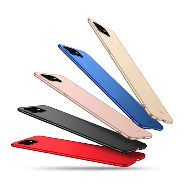 MOFI Shield Slim Frosted Hard Bumpresistent Shell iPhone 12 mini - Sort Black