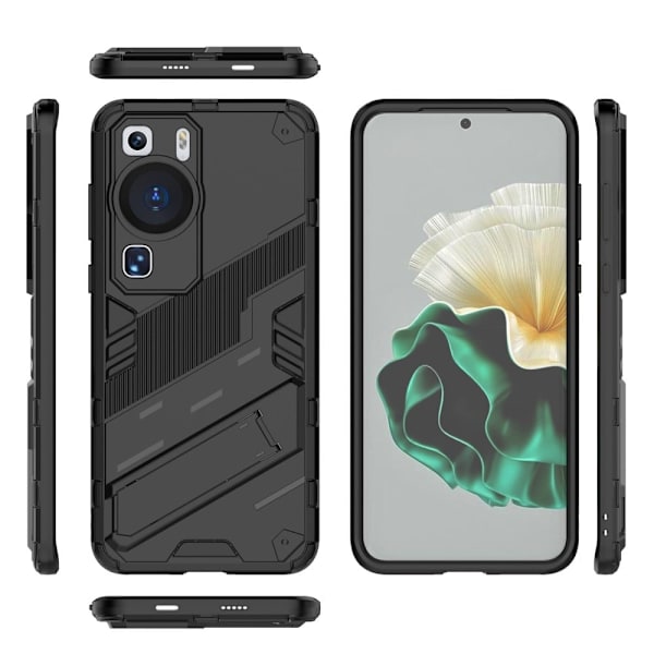 Støtsikkert hybriddeksel for Huawei P60 - Svart Black