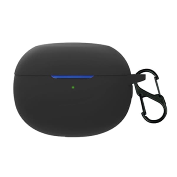 Realme Buds Air 3 silikonveske med spenne - Svart Black