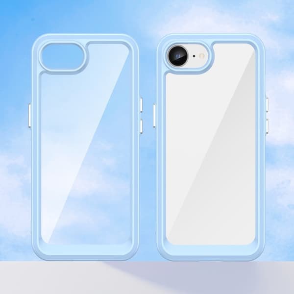 iPhone 16e smart akryldeksel - Blå Blue