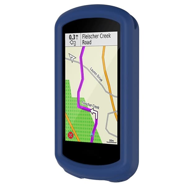 Garmin Edge 1030 Plus / 1030 silikonisuojus - Tummansininen Blue