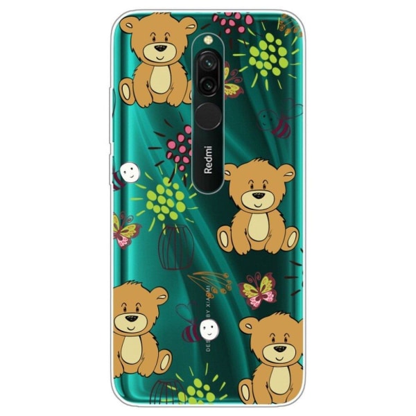 Deco Xiaomi Redmi 8 skal - Teddybjörn Brun