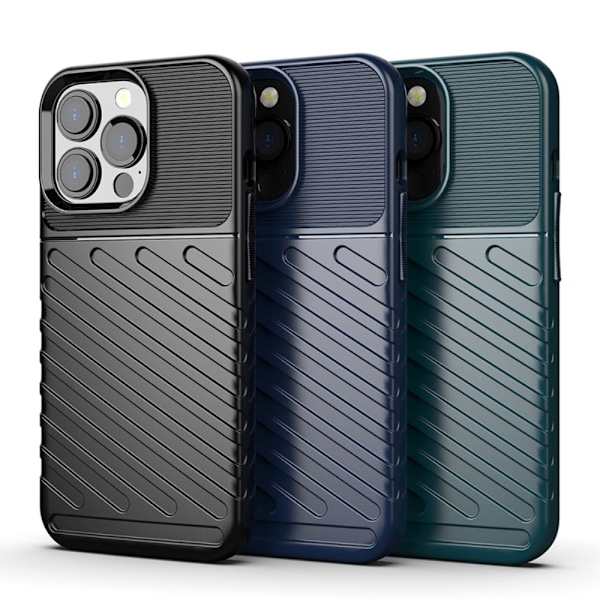 Thunder iPhone 13 Pro Suojakotelo - Musta Black
