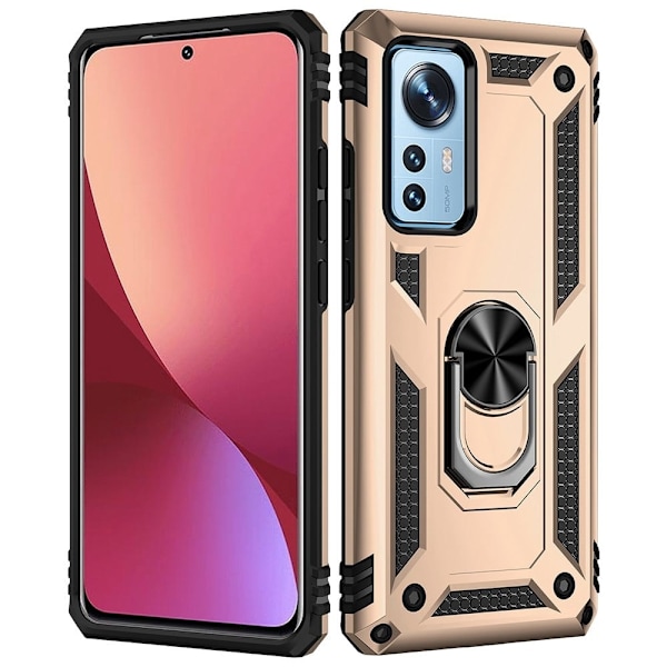 Bofink Combat Xiaomi 12 Pro skal - Guld Guld