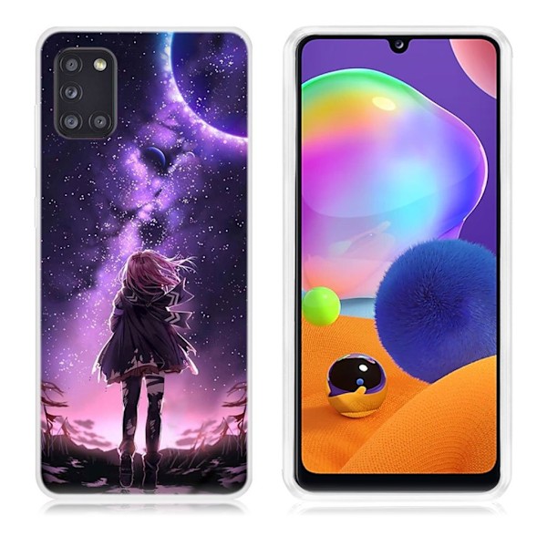 Deco Samsung Galaxy A31 kuoret - Kauneusmalli Multicolor
