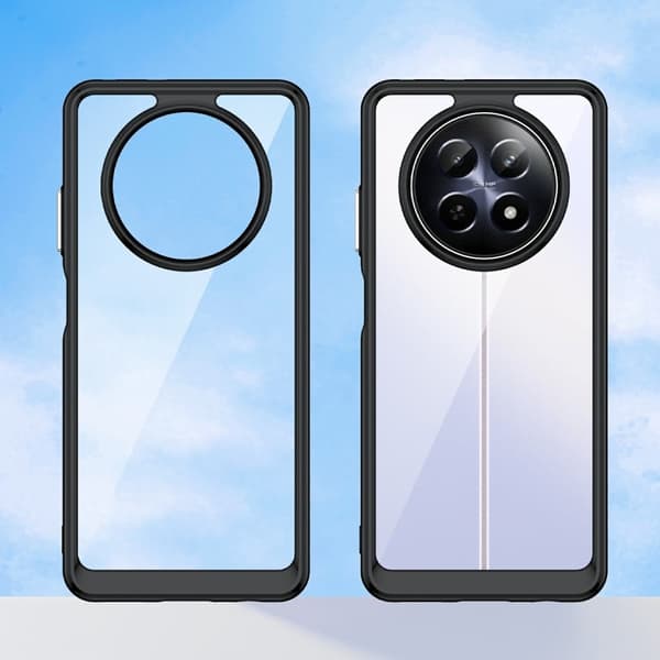Realme 13 5G / Infinix Smart 8 Pro / Realme 12 smart akryl cover - Sort Black
