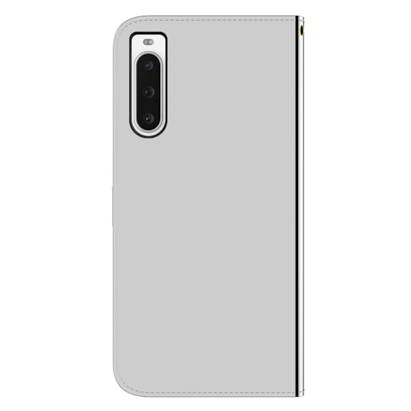 Mirror Sony Xperia 10 V fodral - Silver/Grå Silvergrå