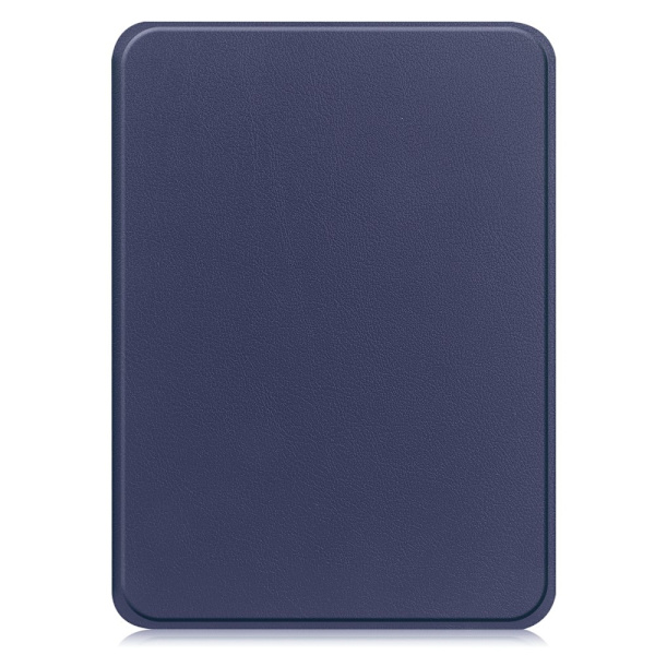 Amazon Kindle Paperwhite (2024) Etui Bumpresistent og PU E-Reader Cover Support Auto Wake / Sleep - Blå Blue