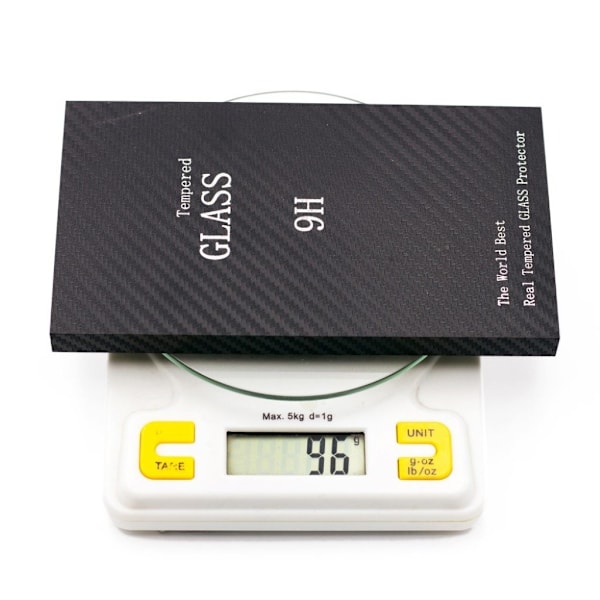 ANGIBABE Samsung Galaxy S9 Plus temperoitu suojalasi - Musta Transparent
