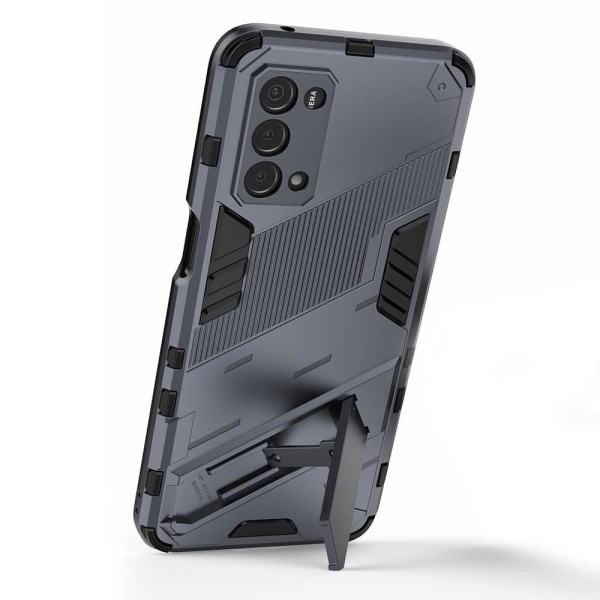 Shockproof hybrid cover with a modern touch for OnePlus Nord N20 Silver grey
