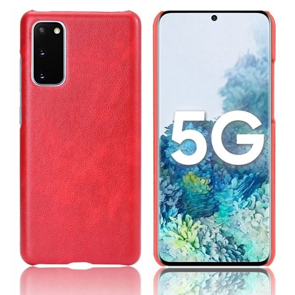 Croco Samsung Galaxy S20 FE kotelot - Punainen Red