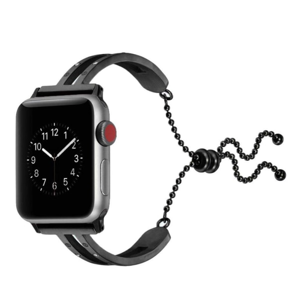 Apple Watch Series 4 44mm elegant metal watch band - Black Black