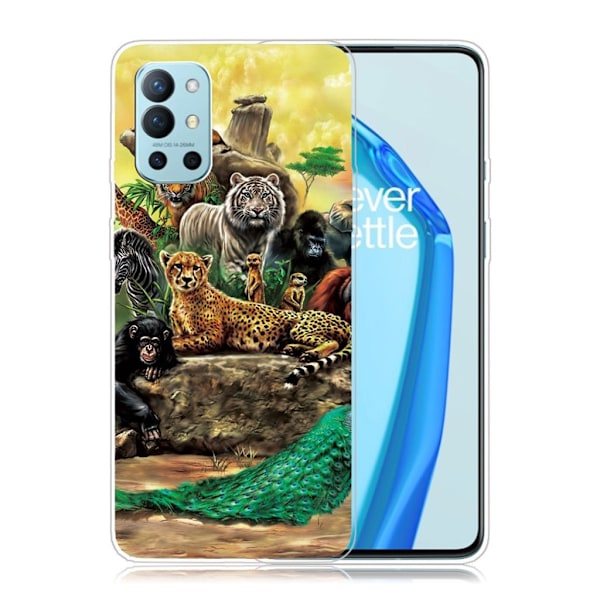 Deco OnePlus 9R skal - Djur multifärg