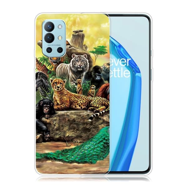 Deco OnePlus 9R Suojakotelo - Animals Multicolor