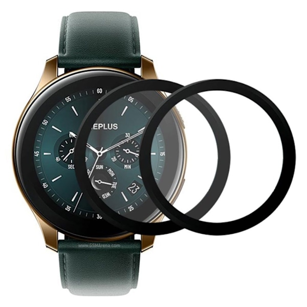 ENKAY OnePlus Watch PMMA screen protector - 2 Pack Transparent