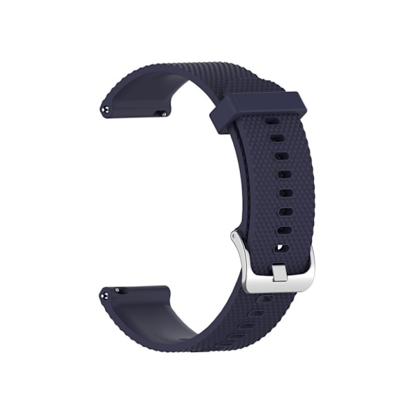 Garmin Vivoactive 4 silikone tekstureret Urrem - Mørkeblå Blue