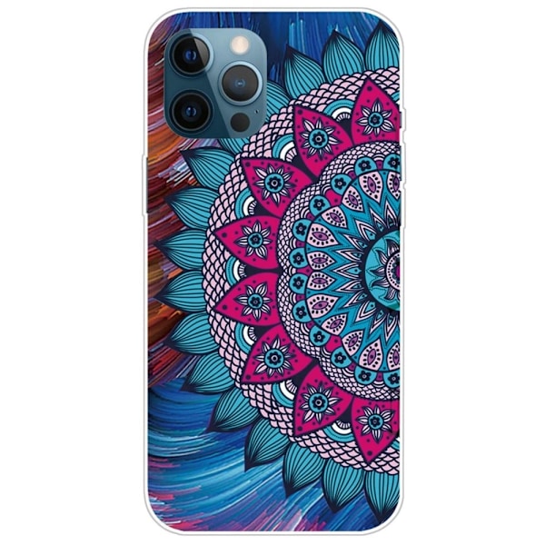 Deco iPhone 14 Pro Max kotelot - Mandala Kukka Multicolor