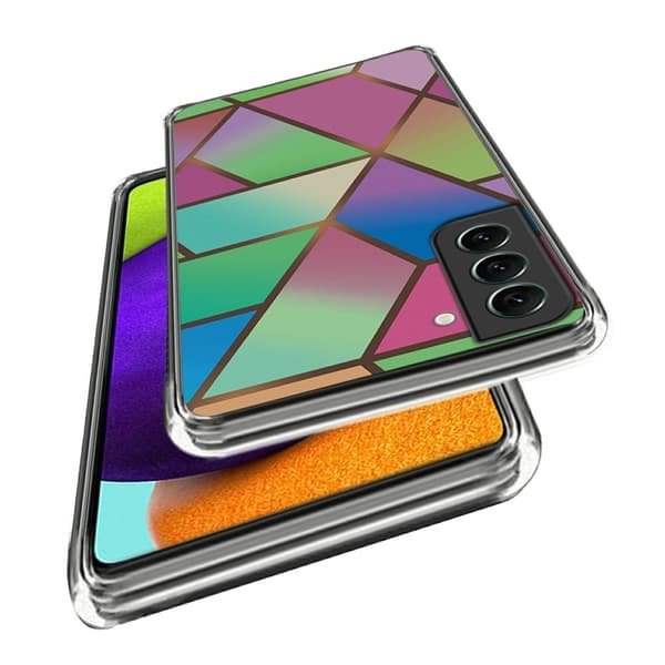 Marble design Samsung Galaxy S24 kotelot - Tyyli A Multicolor