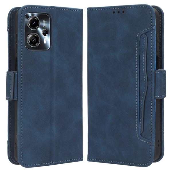 Moderni Nahkalaukku For Motorola Moto G23 / G13 - Sininen Blue
