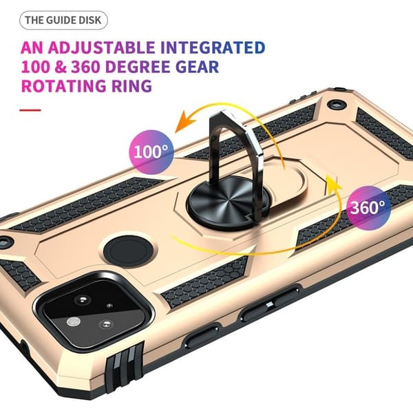 Bofink Combat Google Pixel 5a skal - Guld Guld