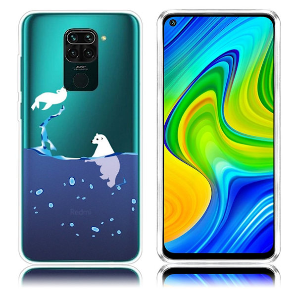 Deco Xiaomi Redmi Note 9 kuoret - Jääkarhu Blue
