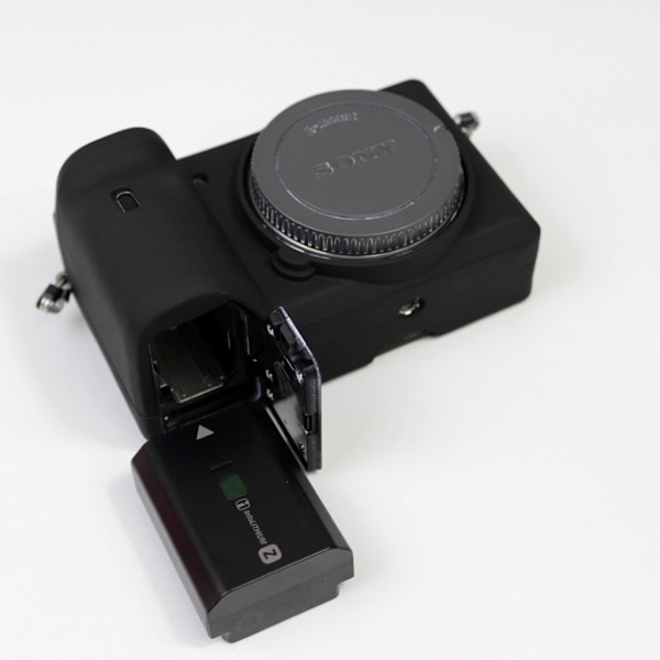 Sony Alpha A6600 silikoneetui - Sort Black