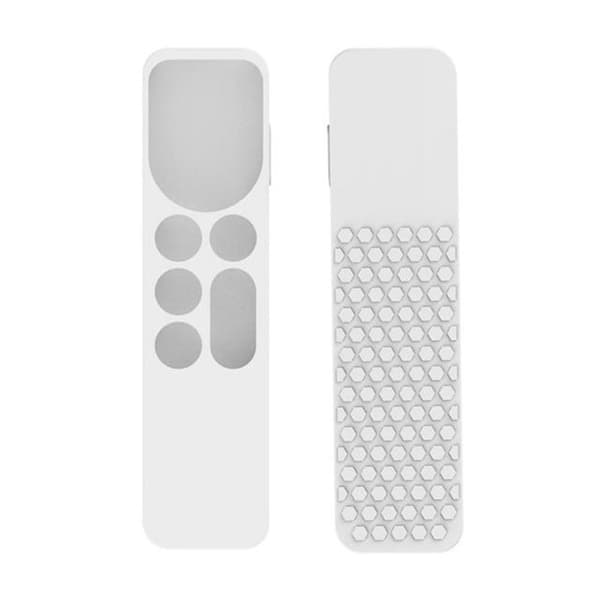 Apple TV 4K (2021) silikoneovertræk - Hvid White