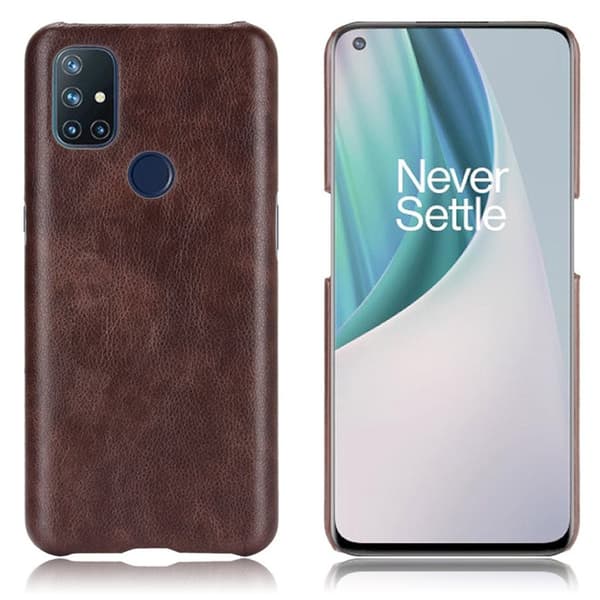 Prestige etui - OnePlus Nord N10 5G - brun Brown
