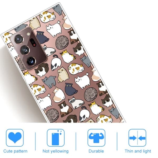 Deco Samsung Galaxy Note 20 Ultra cover - Flerfarvet Multicolor