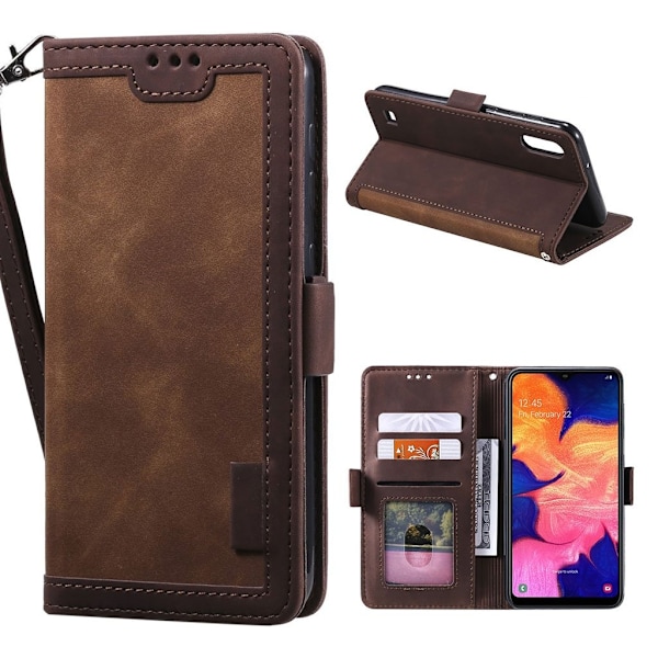 Suburbian läder Samsung Galaxy A10 fodral - Brun Brun