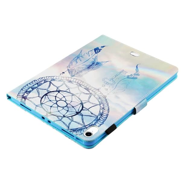 iPad Pro 11" (2018) mønstered læder flip etui - Drømmefanger Blue
