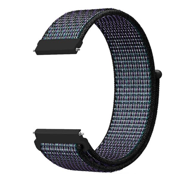 Amazfit GTR 47mm / Pace nylonvævet erstatningsurrem - Drue-Lilla Purple