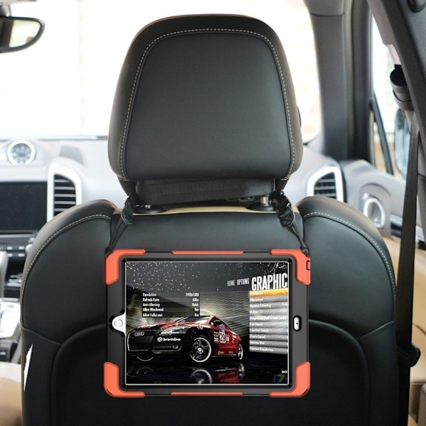 iPad (2018) 360 kombinationsfodral - Orange Orange