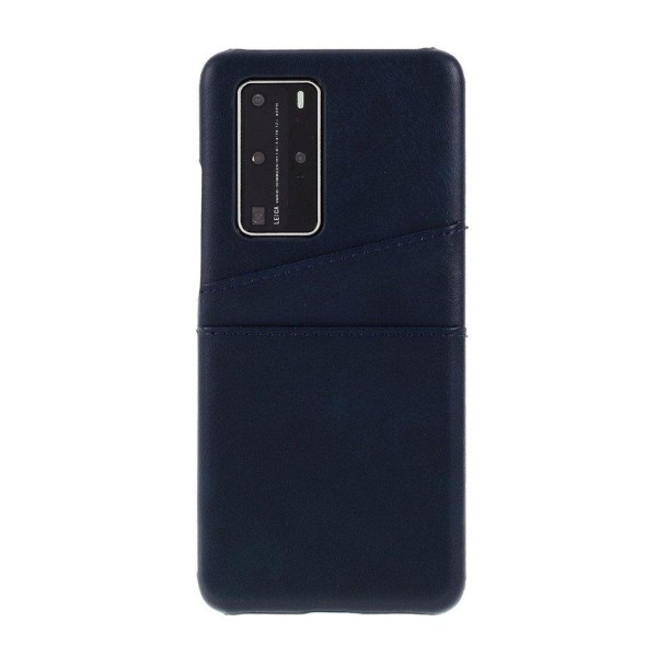 Dual Card kuoret - Huawei P40 Pro - Sininen Blue