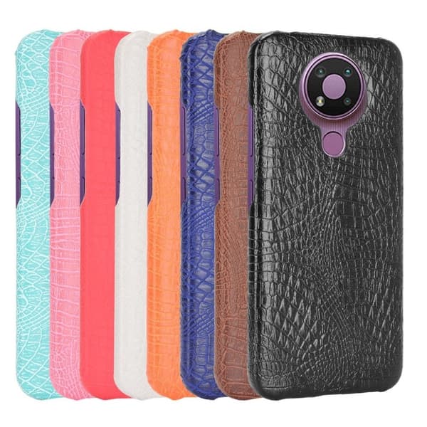 Croco Etui Nokia 3.4 - Svart Black