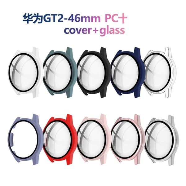 Huawei Watch GT 2 46mm enkel hållbar ram - Vit Vit