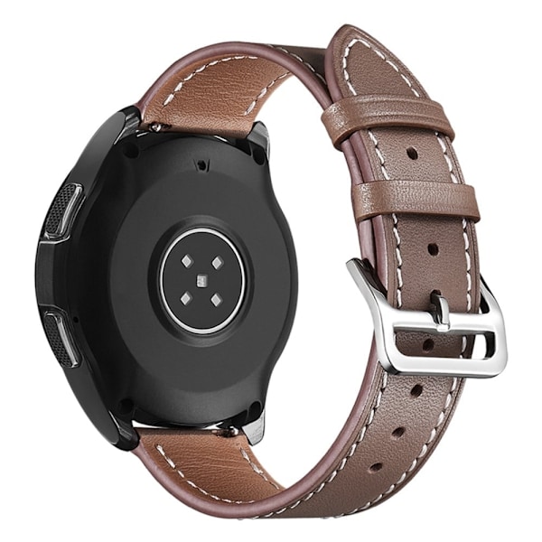22 mm Universal klockarmband i äkta läder - Taupe Brun