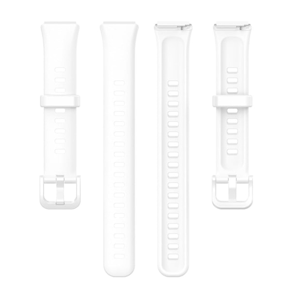 Huawei Band 7 silikoninen kellonhihna - Valkoinen White
