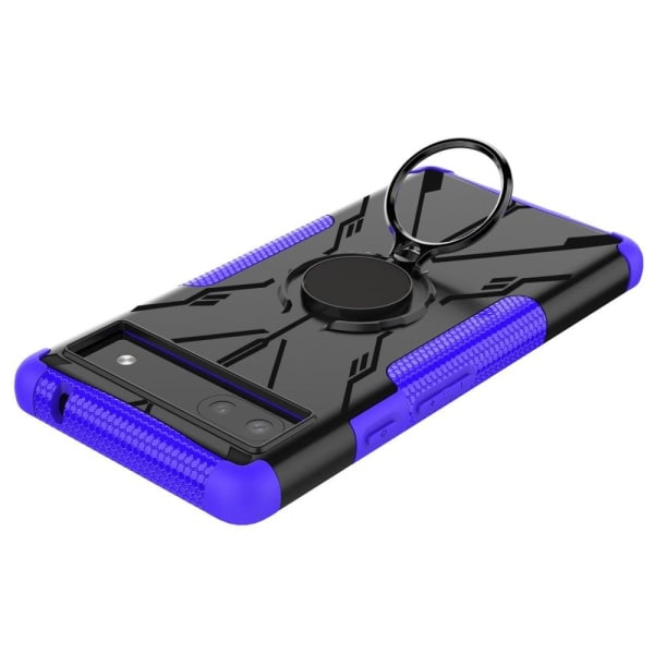 Magneettikannatin Google Pixel 6a:lle - Violetti Purple