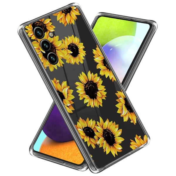 Deco Samsung Galaxy A55 kotelot - Auringonkukat Yellow