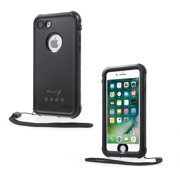 Redpepper iPhone 7/8 PC + TPU vandtæt etui - Sort Black