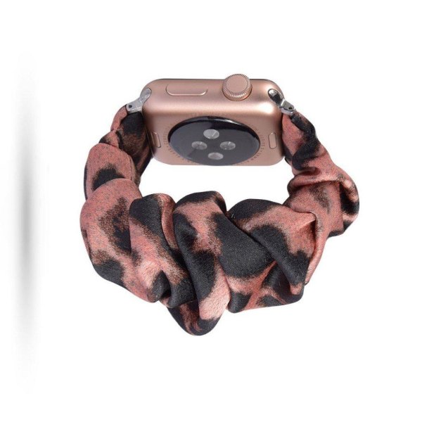 Apple Watch Series 5 44mm cool cloth pattern watch band - Pink L Pink