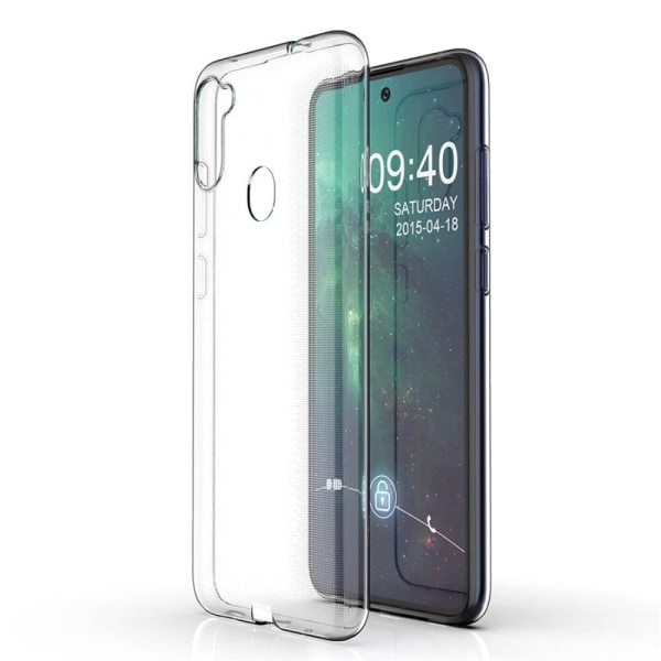 Ultrasmalt transparent fodral för Samsung Galaxy A11 Transparent