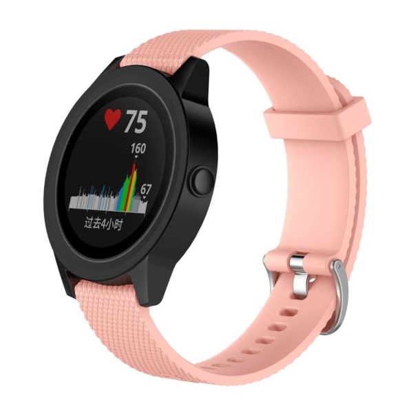 Säädeltävä vaihtoranneke Garmin Vivomove HR-kellolle - Vaaleanpunainen Pink