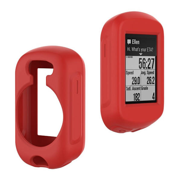 Garmin Edge 830 holdbart silikoneetui - Rød Red