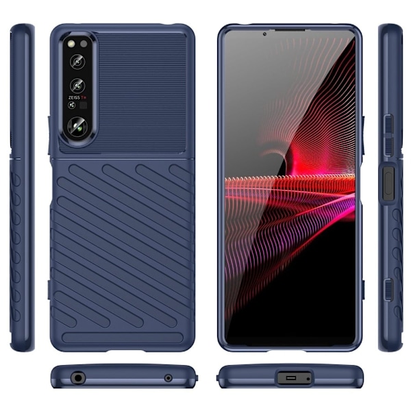 Thunder Sony Xperia 1 IV kotelot - Sininen Blue