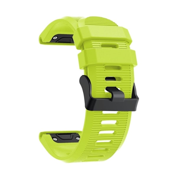 Garmin Fenix 5X Plus silikoneurrem - gulgrøn Green