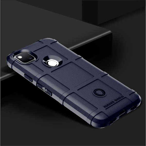 Rugged Shield Google Pixel 4a skal - Blå Blå